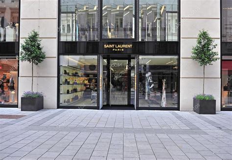 st laurent's flagship store.